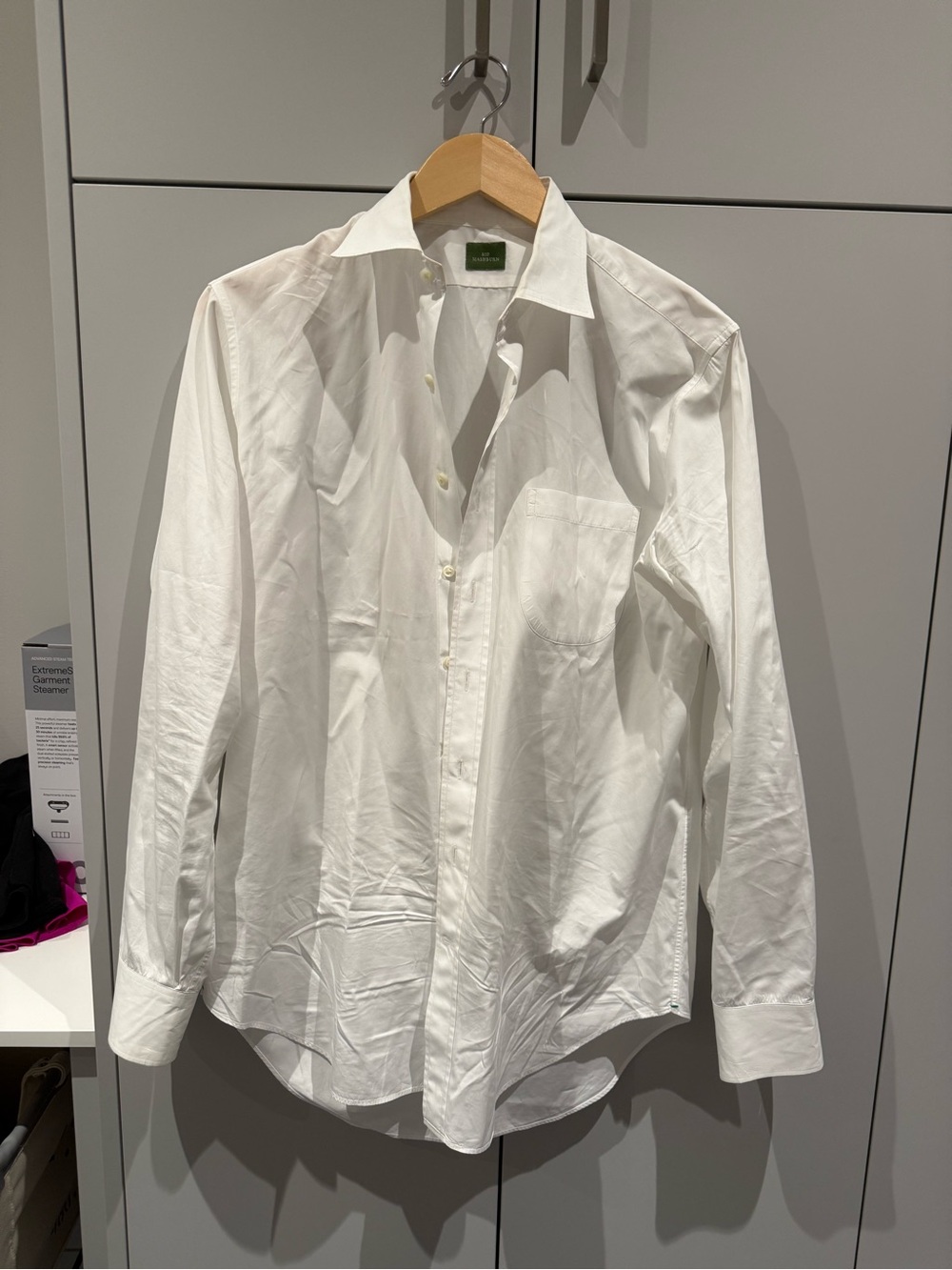 Sid Mashburn White Men's Dress Shirt